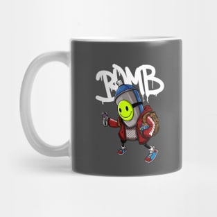 graffiti bombing Mug